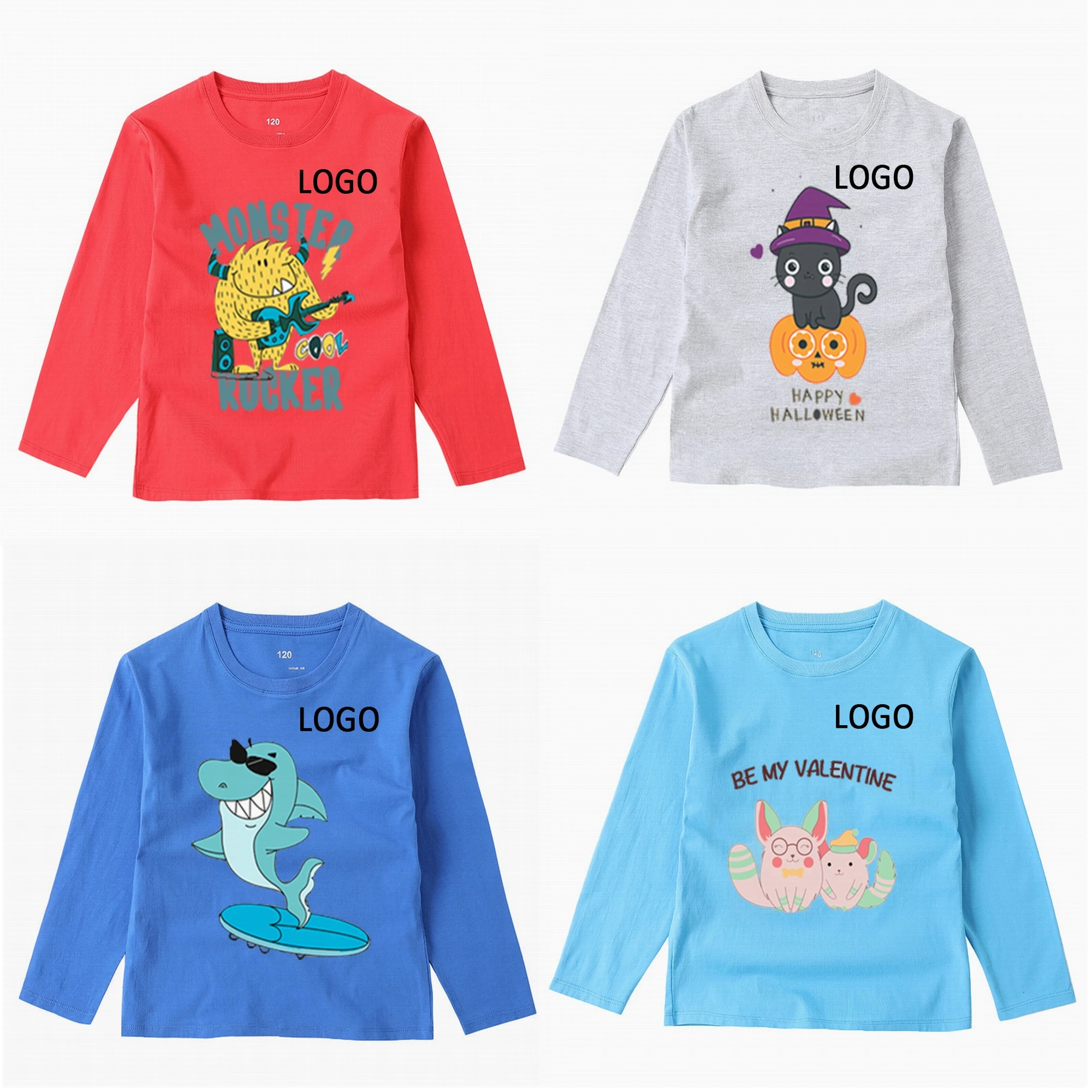 

Baby Kids T Shirts Clothing Customize Unisex T-shirts Teen Boys Blank Tshirt