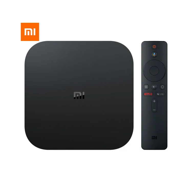 

Google Assistant Remote Streaming Media Player Xiaomi Mi Box S 4K HDR Android TV Box