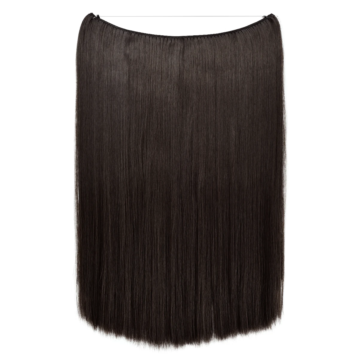 

Free shipping halo invisible wire hair extensions, filp synthetic hair halo extensions