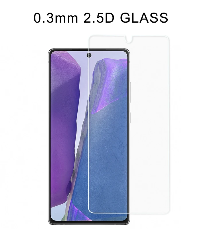

Japanese Material Clear Screen From China Mobile Tempered Glass For Samsung Note 20 Screen Protector, Transparency 99% color