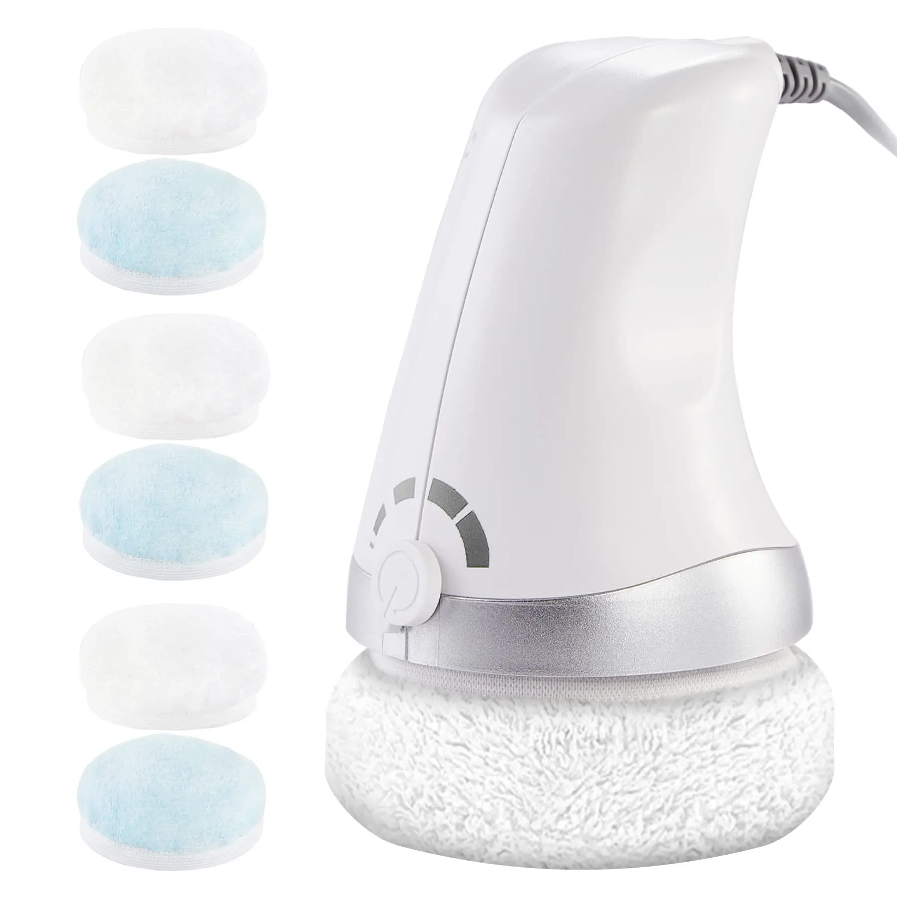

Electric Deep Tissue fat and Cellulite Remover Handheld Body Massager Sculpting Machine with Washable Pads for Belly Waist Butt