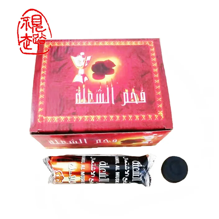 

Cheaper shesha hookah charcoal round charcoal church incense charcoal, Natural black/gold/sliver/pink/blue