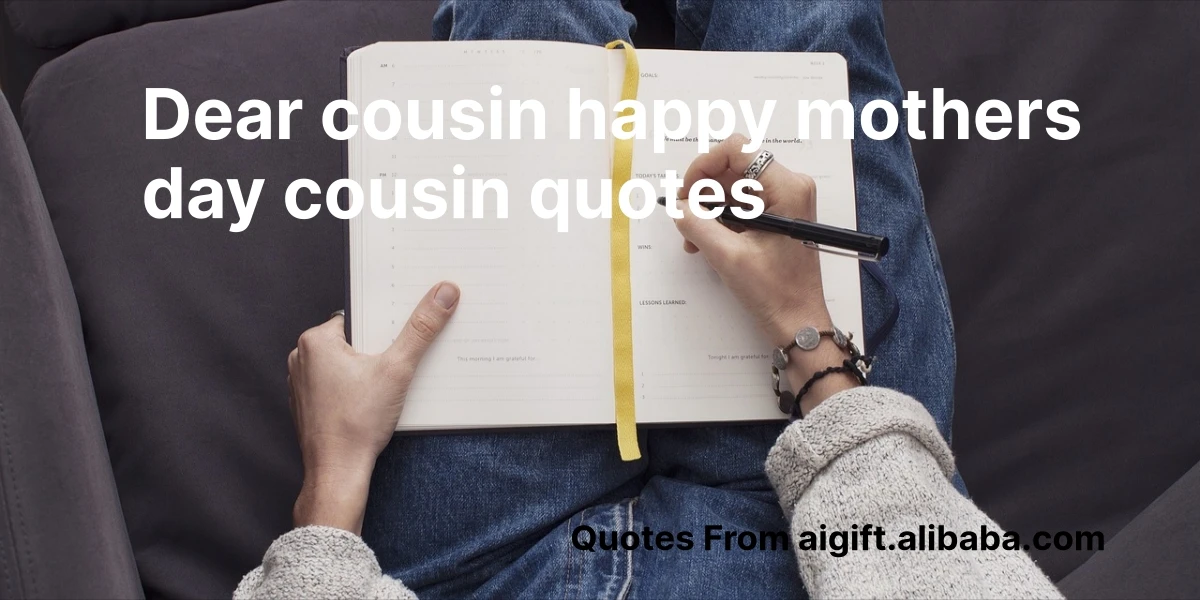 dear cousin happy mothers day cousin quotes