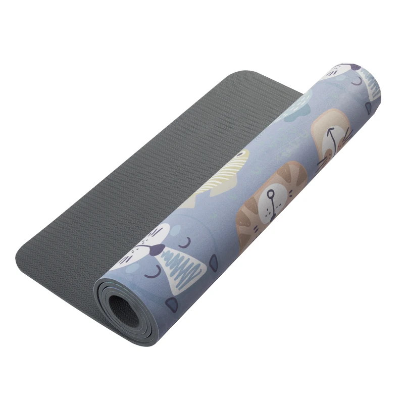 

Unique Design Two Layer Recycle Suede TPE Yoga Mat