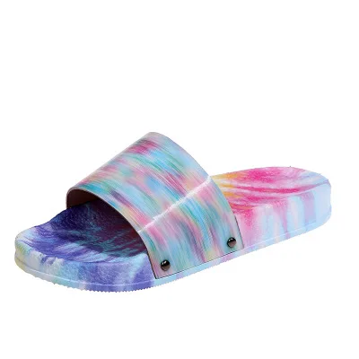 

Plus size slippers women 2021 new flat bottom low heel casual beach sandals and slippers, Picture