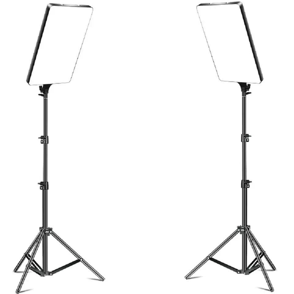 

19inch Photography Dimmable Flat-Panel Fill Lamp 3300-5600K LED Video Light for Live Streaming Photo Studio Light Pane