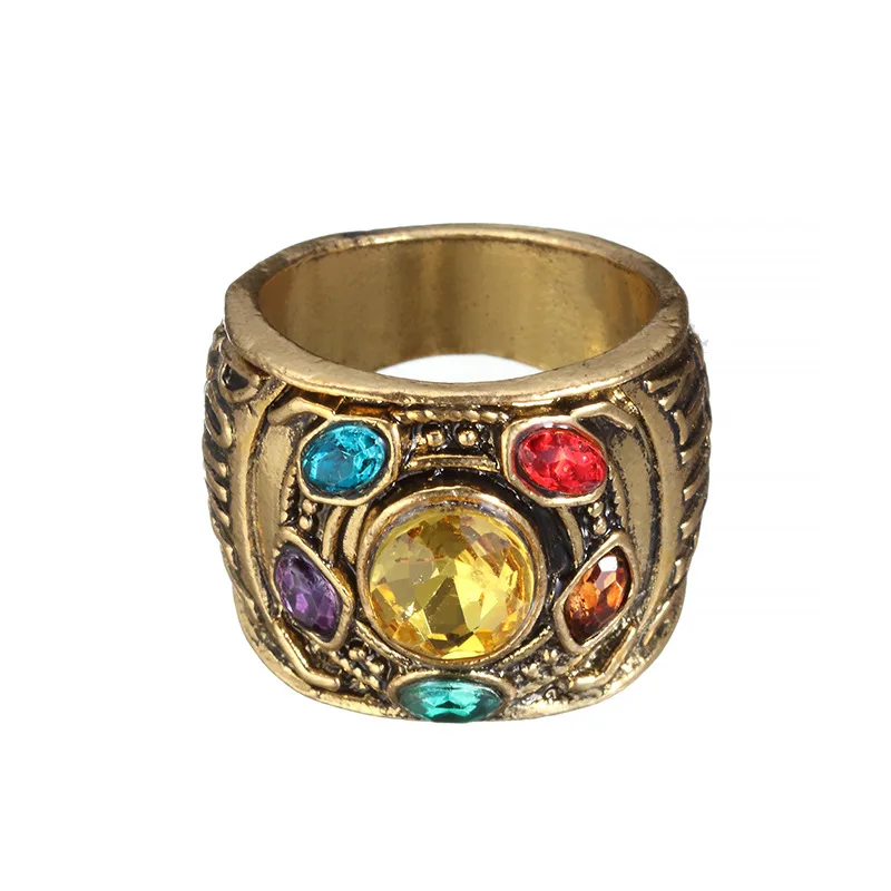 

2021 Fashion Hot style Retro Avengers Thanos Men's Ring Alloy Ring Accessories Jewelry Extra Ring