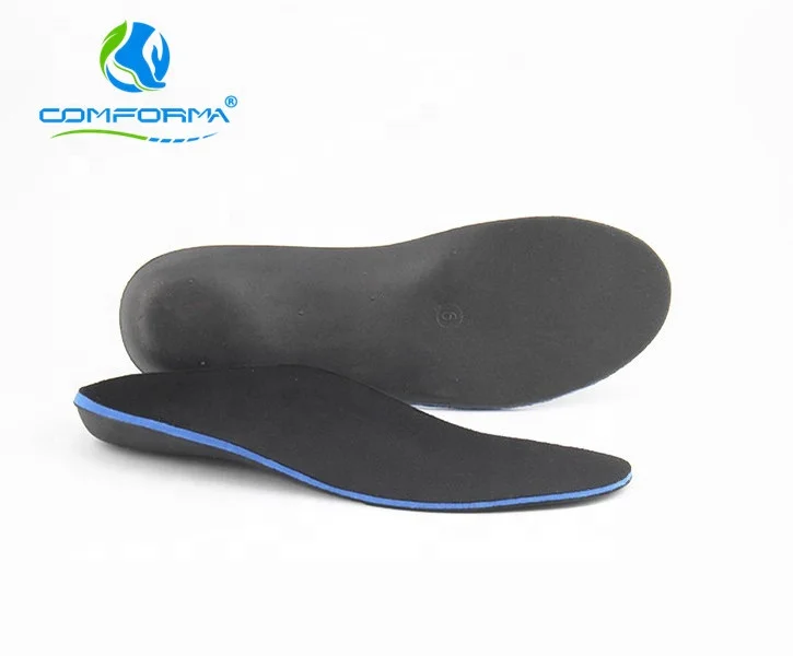 

S1 Anti-bacteria fiber high-Rebound Eva plantar fascial foot pads sport podiatry orthotics insole