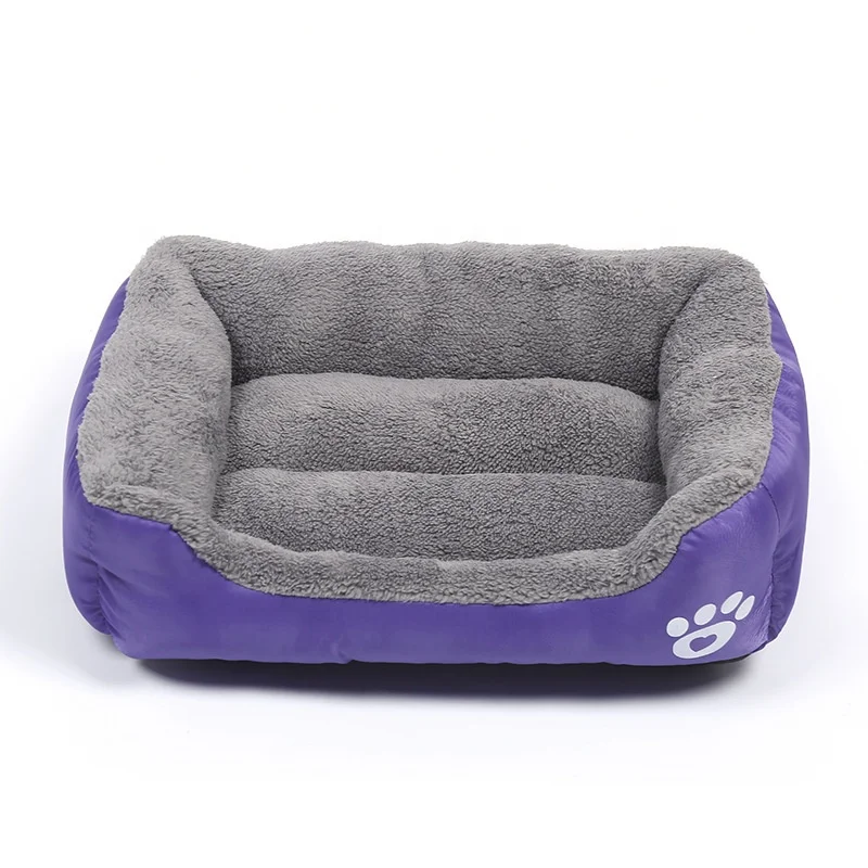 

Wholesale Washable Luxury Outdoor Eco Friendly Large Oxford Fabric Cat Pet Dog Bed, As picture