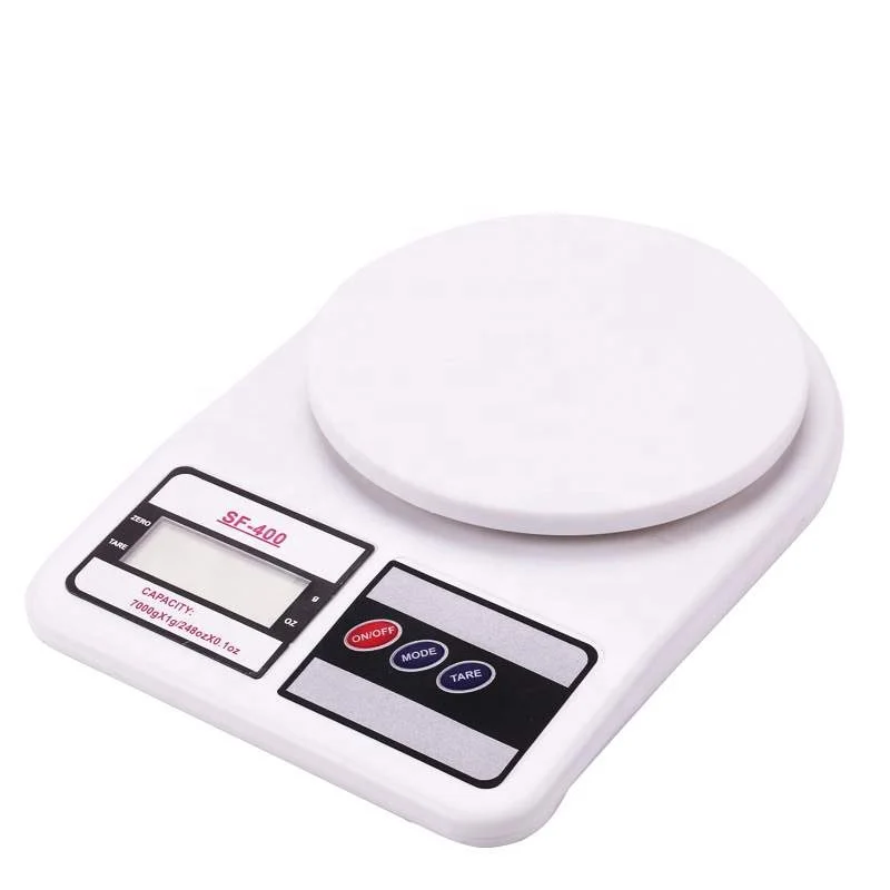 

SF-400 digital electronic kitchen food scale, Gray,red and white ,yellow
