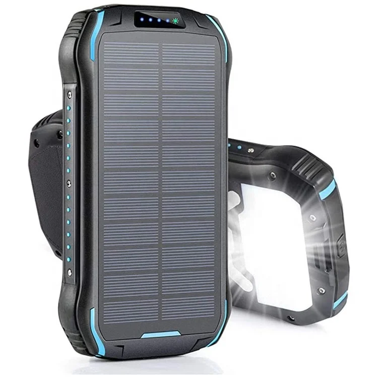 

3 in 1 Solar Charger OEM 26800Mah EXW Price High Efficient Wireless Universal Best Power Bank