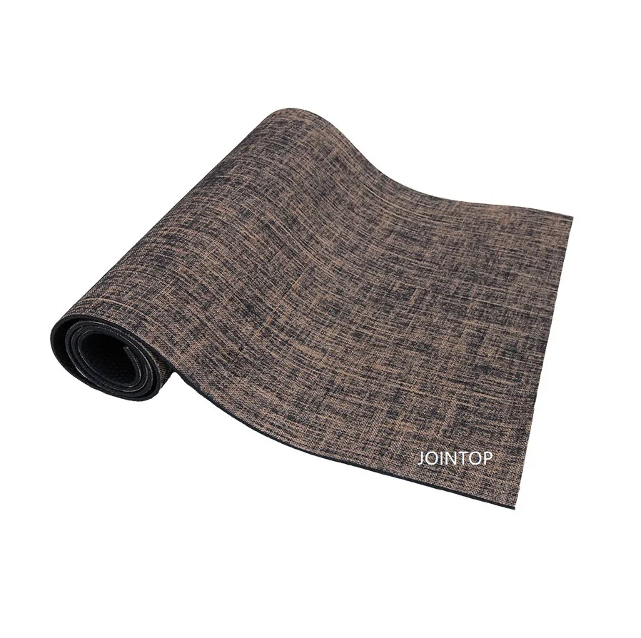 

T-King mat yoga custom designs oem jute hemp yoga mat set with carrying strap With Yoga Mat Bag, Stock color or customized