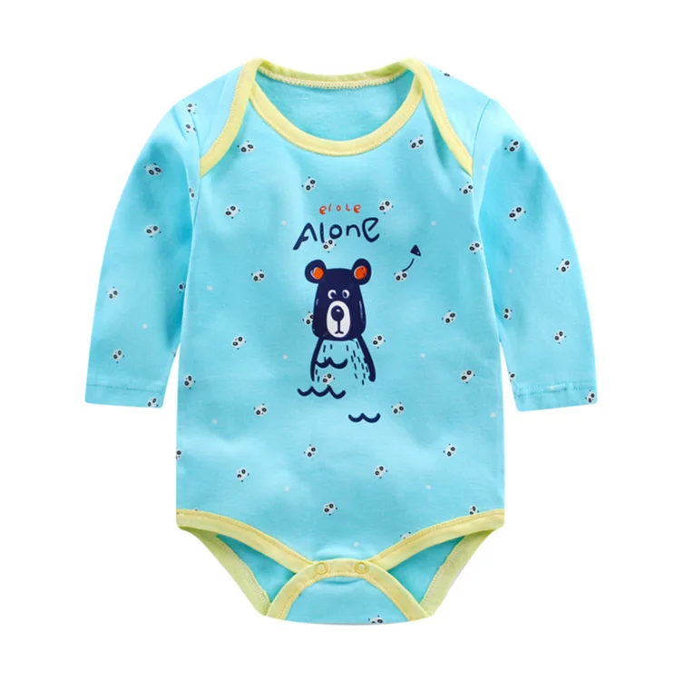 

Fashion Pattern New Born Baby Clothes Long Sleeve Baby Winter Cute Romper
