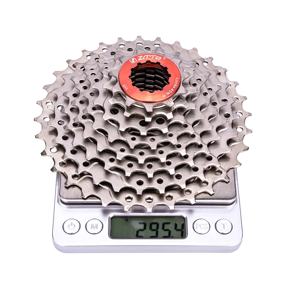 

ZTTO Road Bike Parts Flywheel Sprocket Bicycle Freewheel Cassette Steel Durable 8 speed 11-28T For M410 M360 M310 M280 Tourney, Sliver