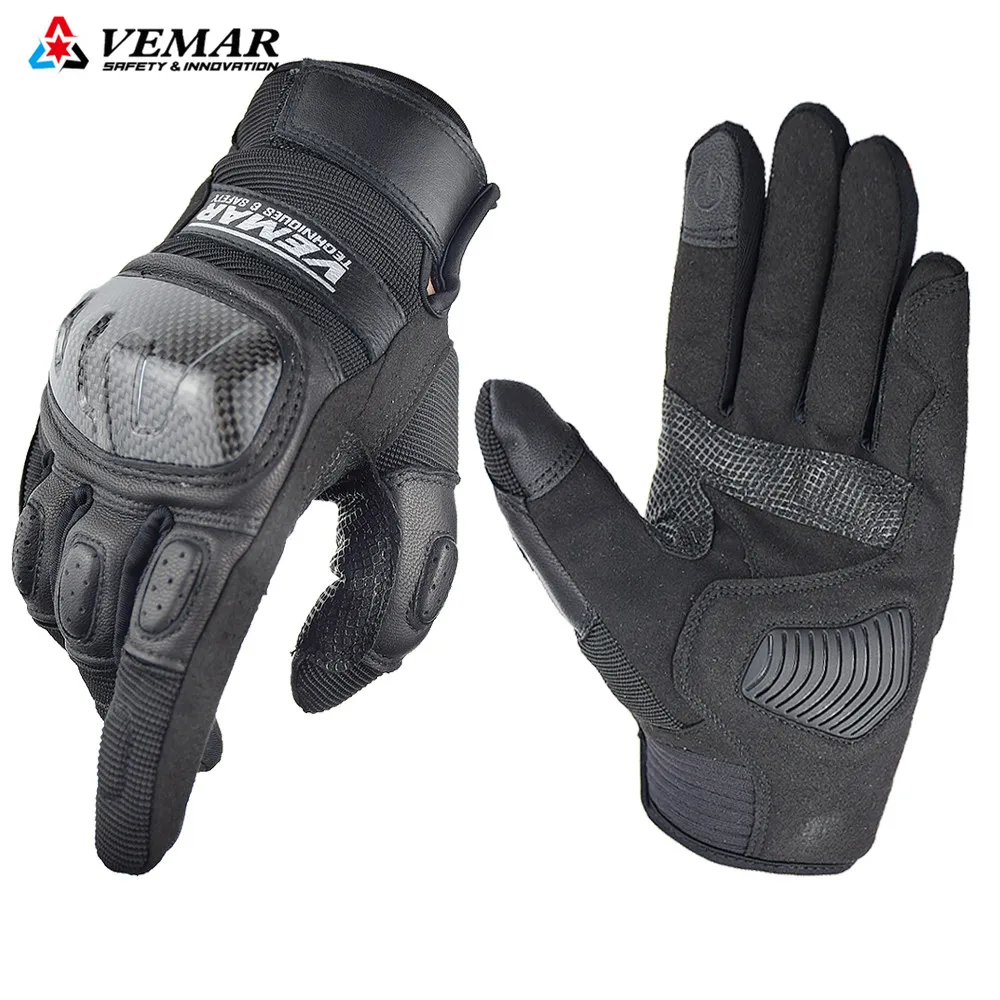 

Wholesale Cycling Gloves Factory Full Finger Knuckle Protection Sport Gloves Anti Slip Off-road Motorcycle Racing Glove 3 Colors, Black,orange,green
