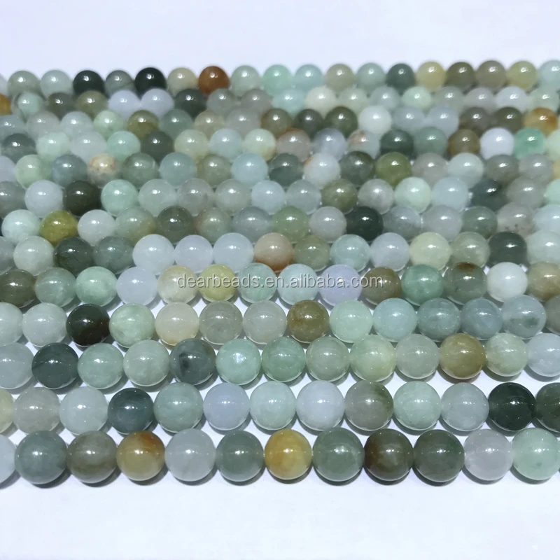 

Wholesale High Quality Natural Burma Wholesale Burmese Jade Beads for Jewellery Making 6mm 8mm 10mm
