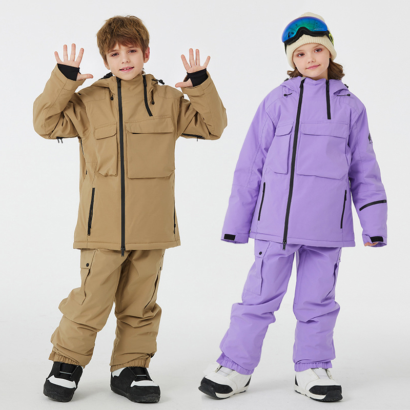 Winter Waterproof Thermal Ski Snow Suit &