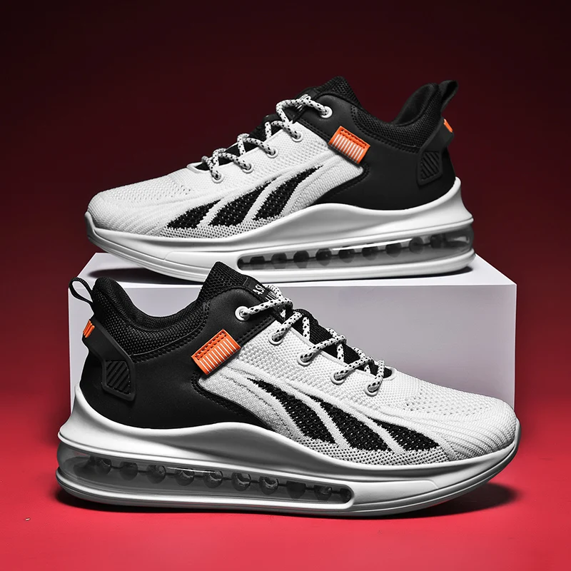 

High Quality Man Tennis Shoes Free Shipping Outdoor Running AIR Cushion Sports Shoes 2024 New Mesh Comfortable Male Sneakers