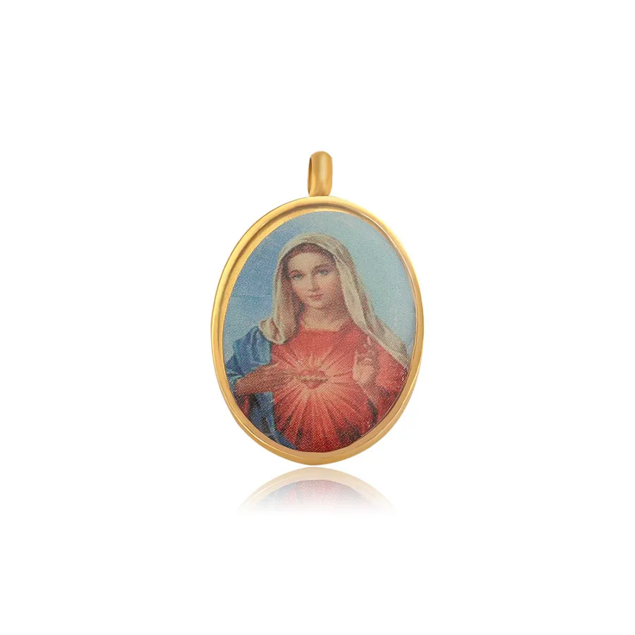 

A00725968 xuping jewelry creative Design Picture Portrait Pendant Color Dubai Luxury 24K Gold Plated Pendant