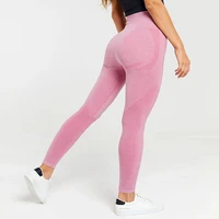 

Hot Sale Spandex Custom Wholesale Women Workout Sports Yoga Pants Seamless Fitness Leggings