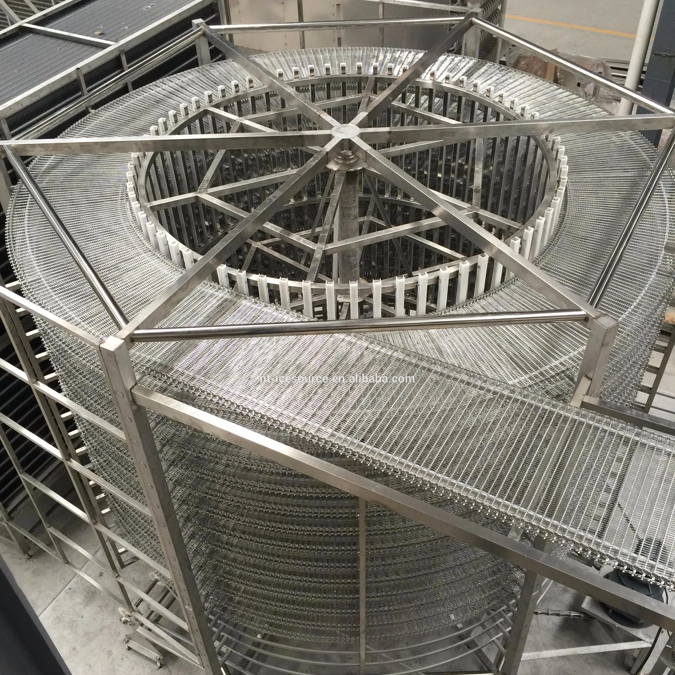 
IQF shrimp spiral freezer 