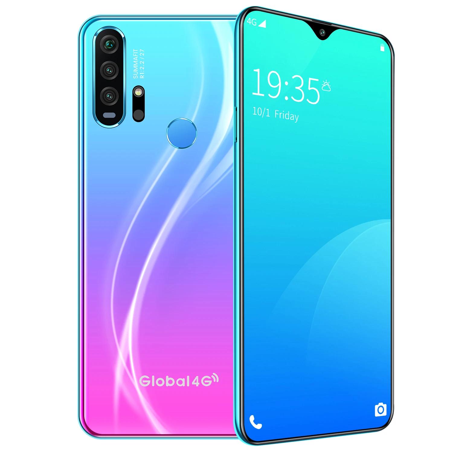 

Top Selling 6.3inch drop screen mobile phones 4G unlocked smart phone 21MP Camera 8+256GB Ten Core Mobile telephone