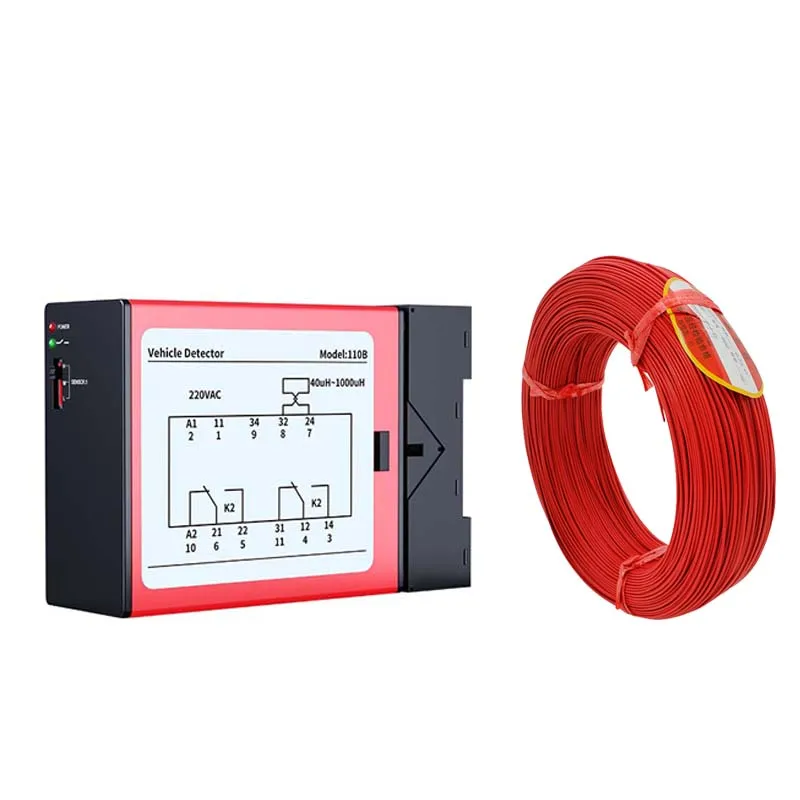 Vehicle Loop Detector for Car Parking Management System with Sensor Open Barrier Gate
