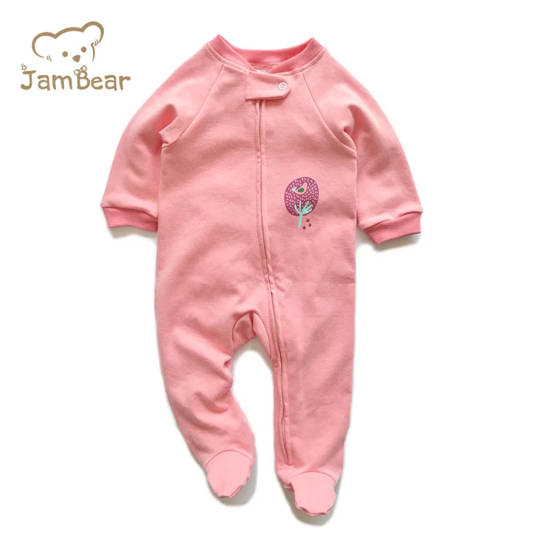 

JamBear Baby romper Organic cotton sublimation onesie baby rompers Girls' jumpsuit toddler organic cotton onesie customise, Customized color