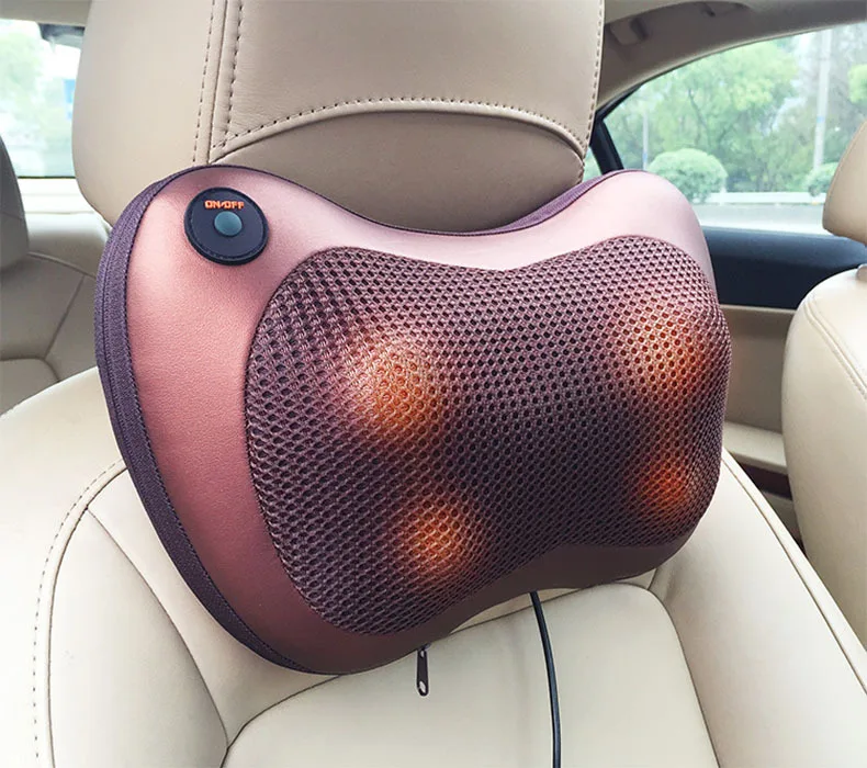
Mini Portable Neck And Waist Vibration Massage Professional Electric Car And Home Massage Pillow 