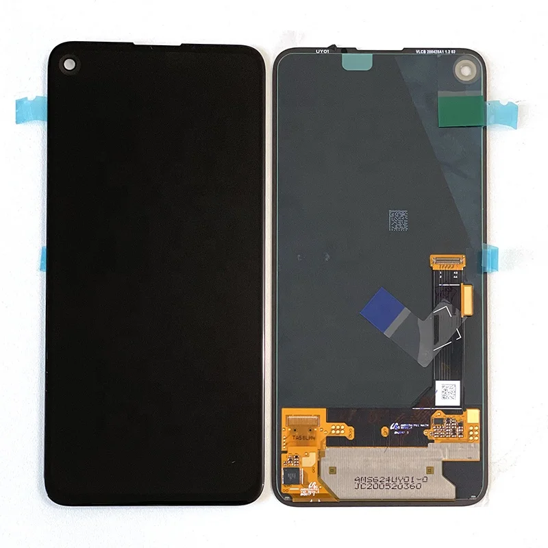 

Original 5.81" For Google Pixel 4A LCD Screen Display+Touch Panel Digitizer Screen OLED For 6.2" Google Pixel 4A 5G, Black