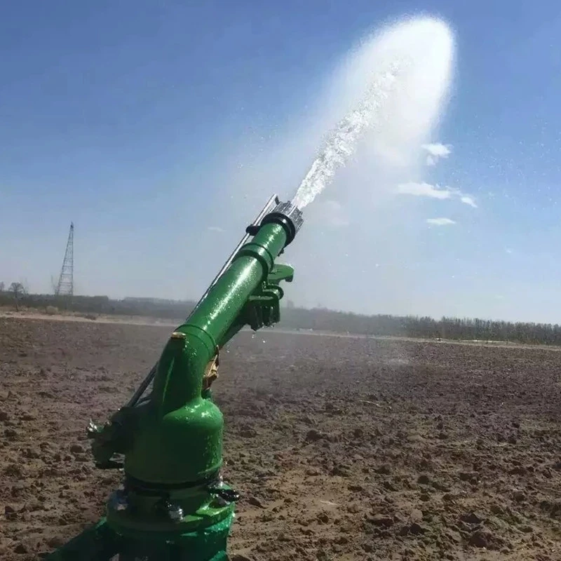 

agricultural long range high pressure water irrigation system rain gun spay automatic metal sprinkler head 360 degree rotating