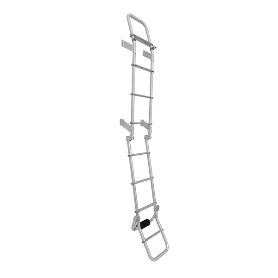 Universal C-Type Folding Exterior RV Ladder