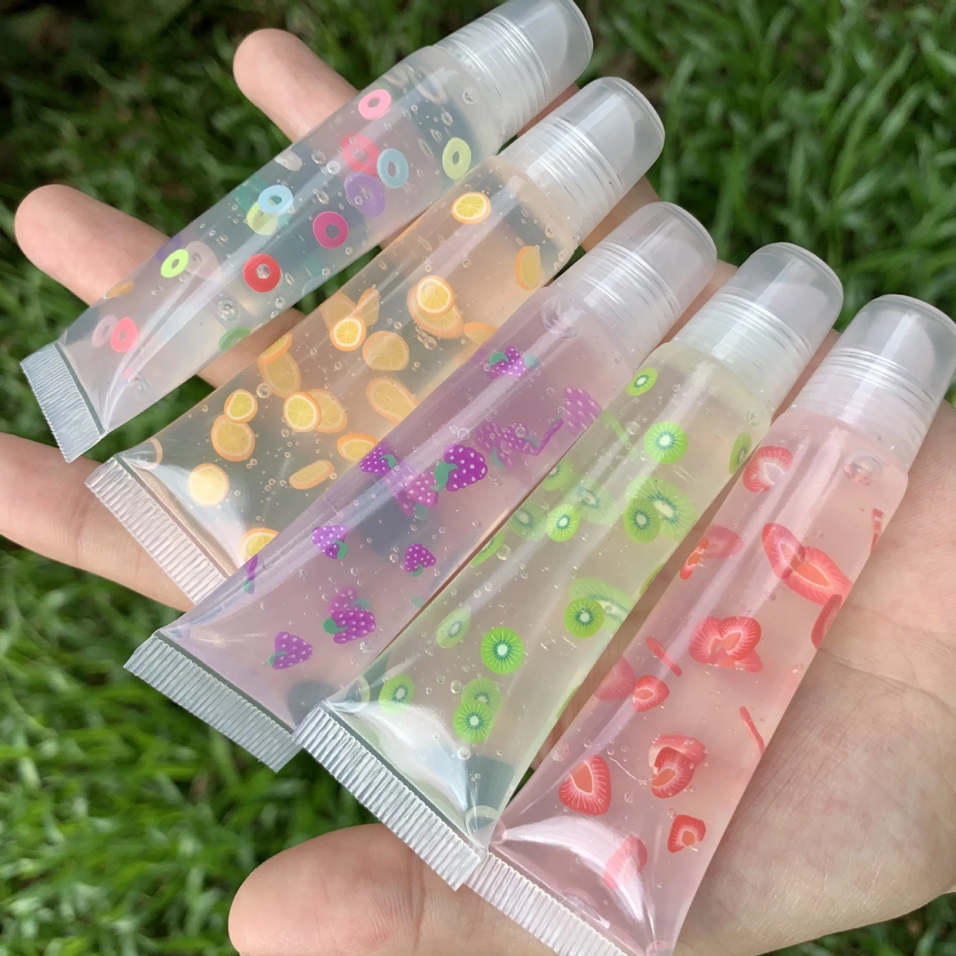 

Wholesale High Quality Custom Your Own Brand Private Label Clear Vegan Lip Gloss, 15 colors