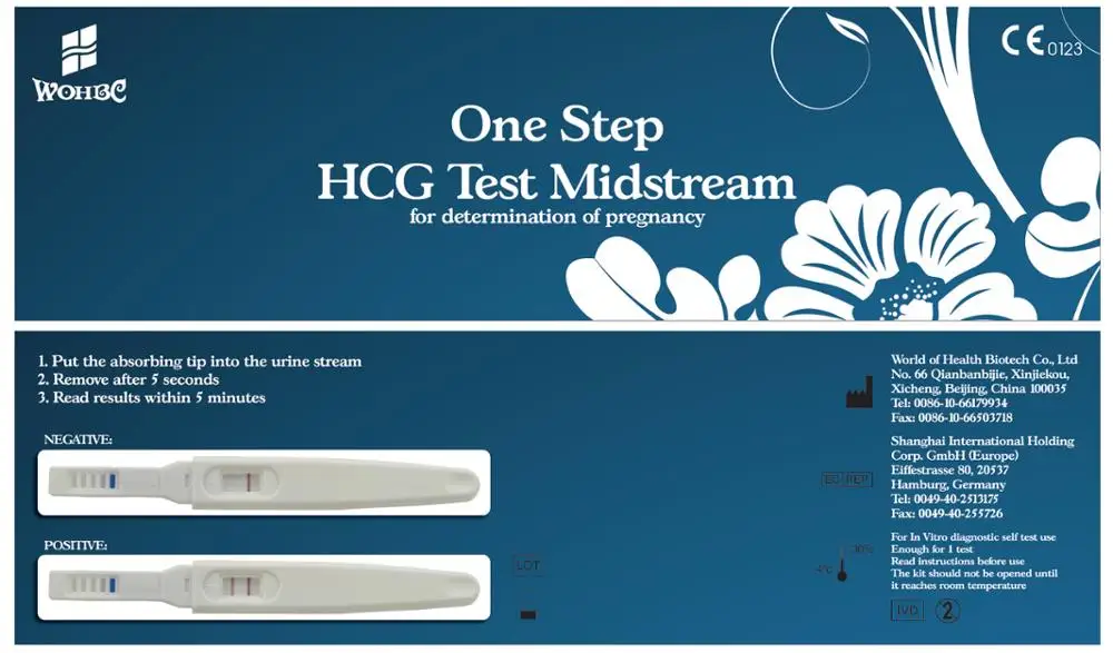 
rapid Pregnancy HCG test kit 