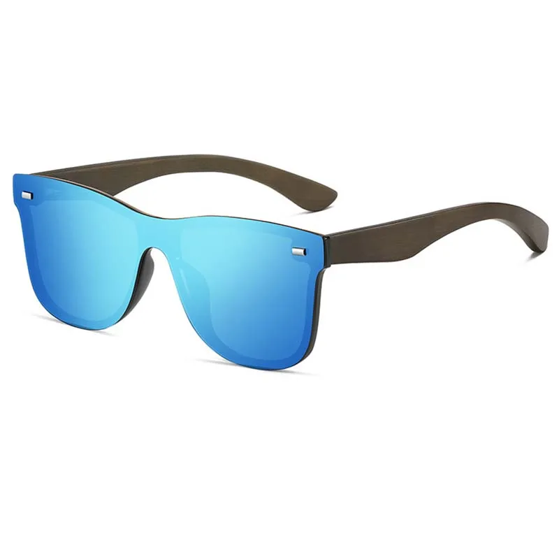 

No MOQ Custom Logo Men Vintage Branded UV400 Polarized Skateboard Wooden Sunglasses Polarized Lens