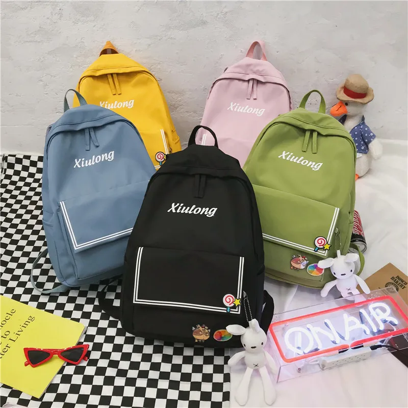 

Middle School Student Female Korean College Fresh Flip Pig Rabbit Cute Schoolbag Hiking Bag Mini Design Leisure Sport Backpack