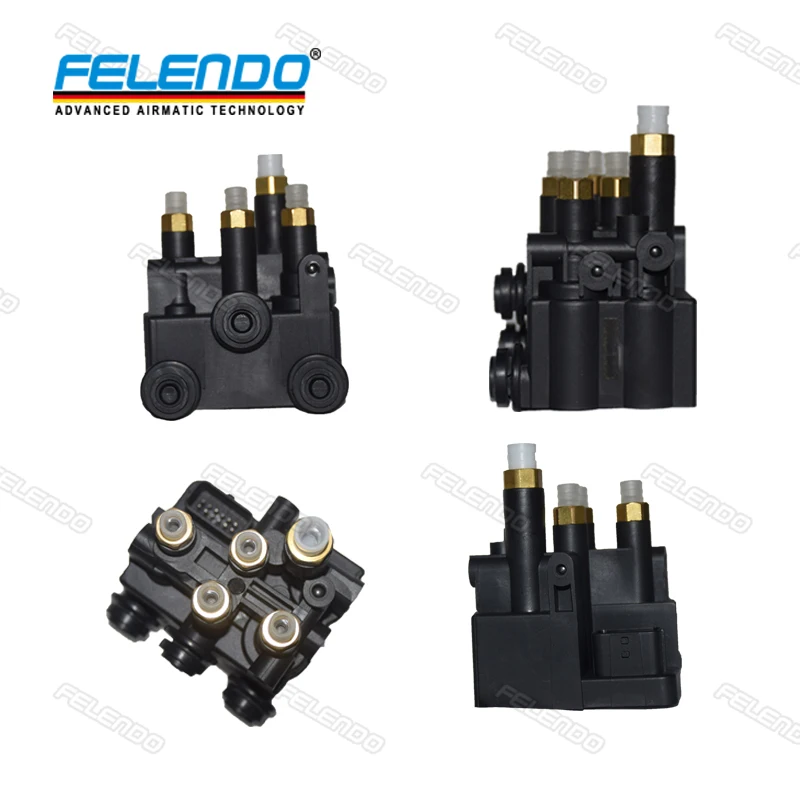 

Felendo Front Air Suspension Valve LR070246 LR037082 For Range Rover L405 2013 Range Rover Sport L494 2014 Velar Valve Block