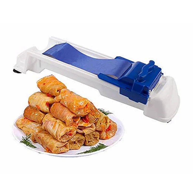 

Magic Kitchen Roll Maker Sushi Roller DIY Food Machine Cabbage Leaf Meat Rolling