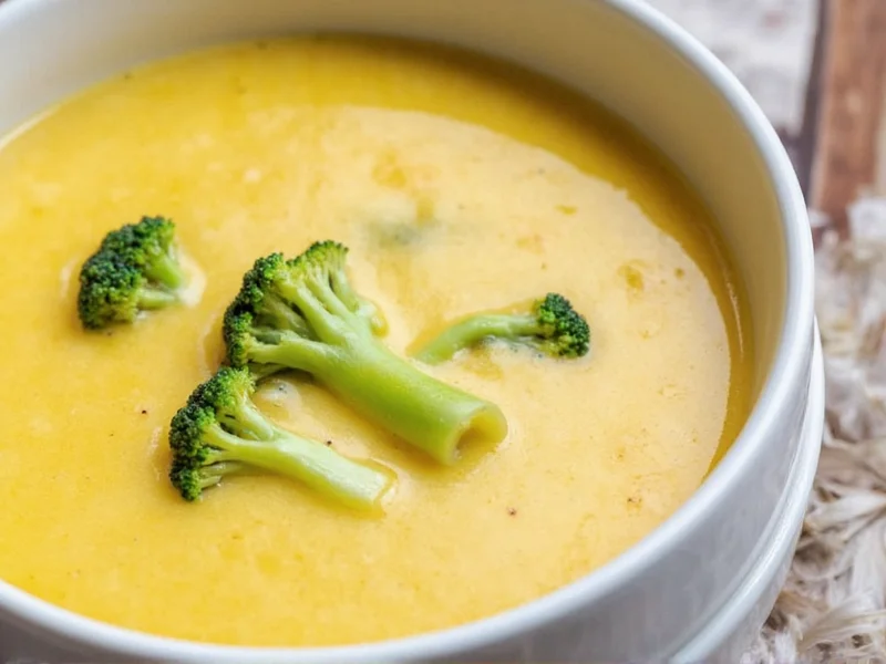 Perfect Homemade Broccoli Cheese Soup Recipe in 45 Minutes