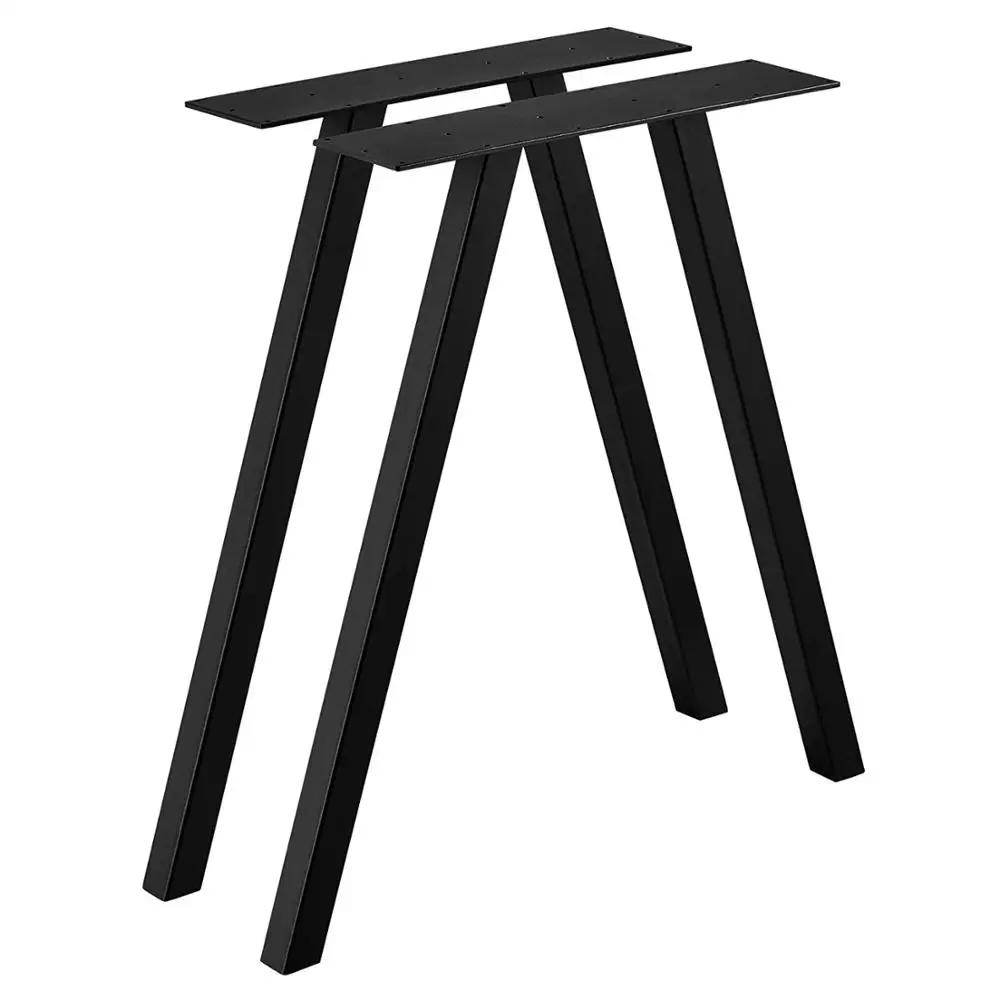 
Table Legs Heavy Duty Furniture Office Restaurant Dinning Desk Feet Steel Industrial Cast Iron Dining Metal Table Legs For Table 