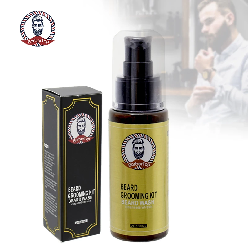 

1pc 60ml 100% Beard Oil Hair Loss Products Spray Beard Growth Oil Salon Product Barber Shop tools Men Personal Beard Care