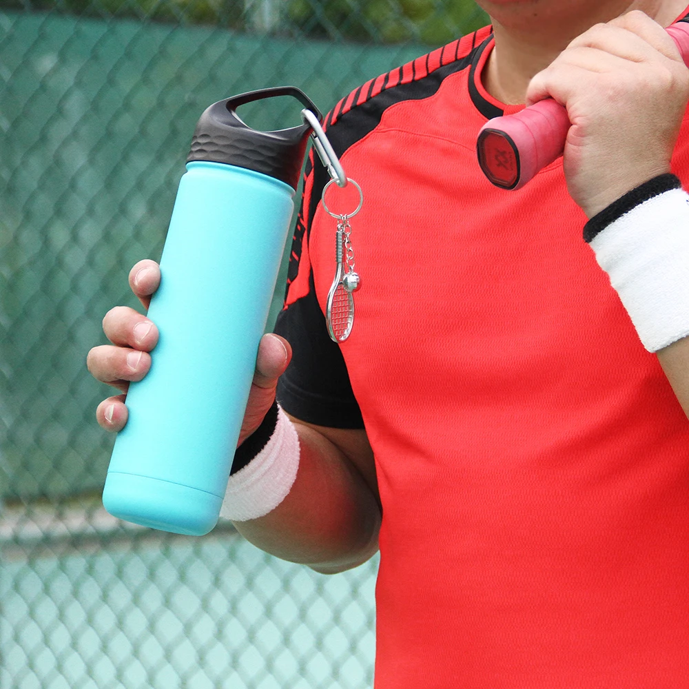 

New Design Retail Stainless Steel Water Bottle Tennis Sports Water Bottle BPA Free, Customized color