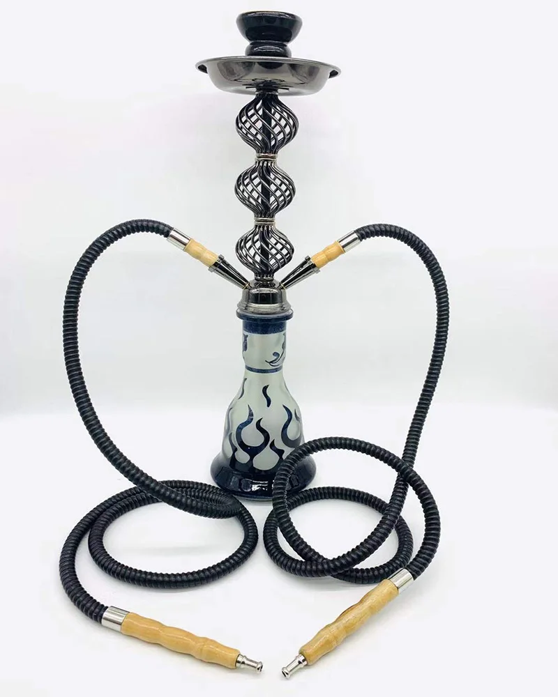 

Arab Hookah New Style Hookah Beads String Style Shisha Glass Narguile a Whole Set of Sheesha for Water Smoking Pipe, Mix colors