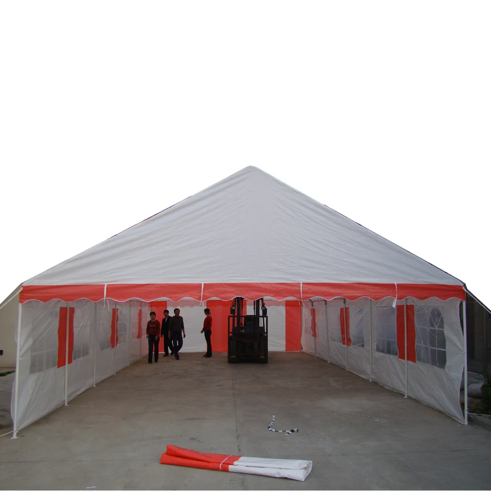 

Cheap Outdoor PE Party Tents 6x12m, White&red or customized