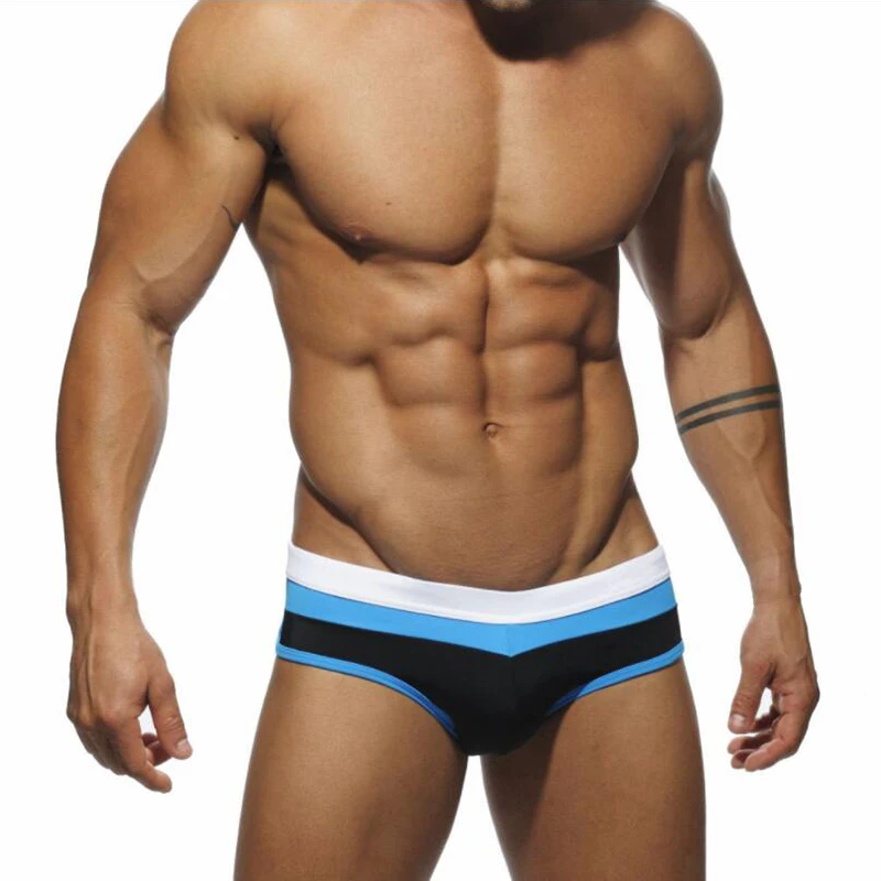 

High quality hot sexy brief custom beach shorts men swimwear, Picture