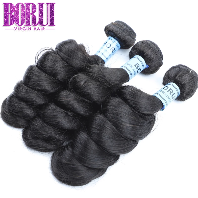 

Fast Delivery Loose Wave Bundles Wholesale Vendor Virgin Brazilian Human Hair Natural Color Loose Wave Bundles with Lace Frontal