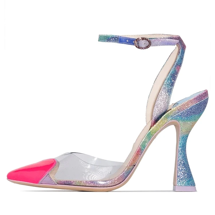 color clear heels