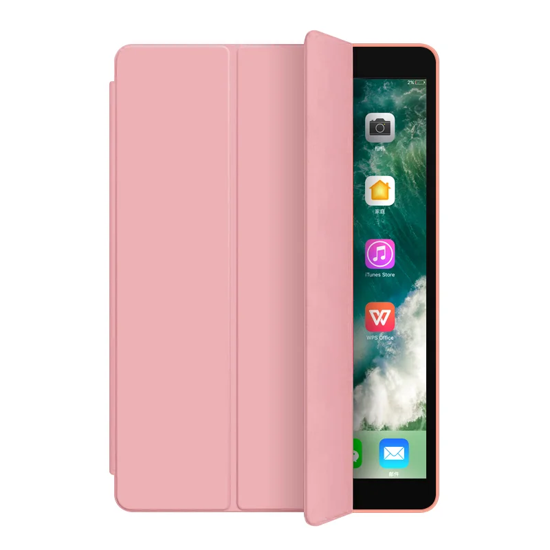 

Soft TPU Case For iPad Air 3 10.5 Inch Tri-fold Smart Cover for Apple New iPad Air
