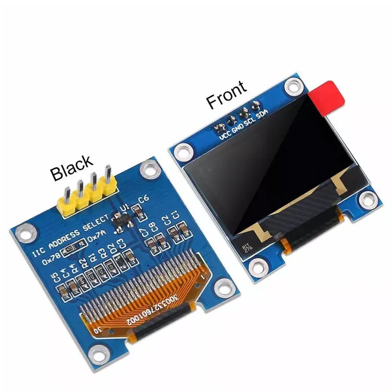 

0.96 Inch I2C IIC Serial GND 128X64 LCD LED OLED Display Module