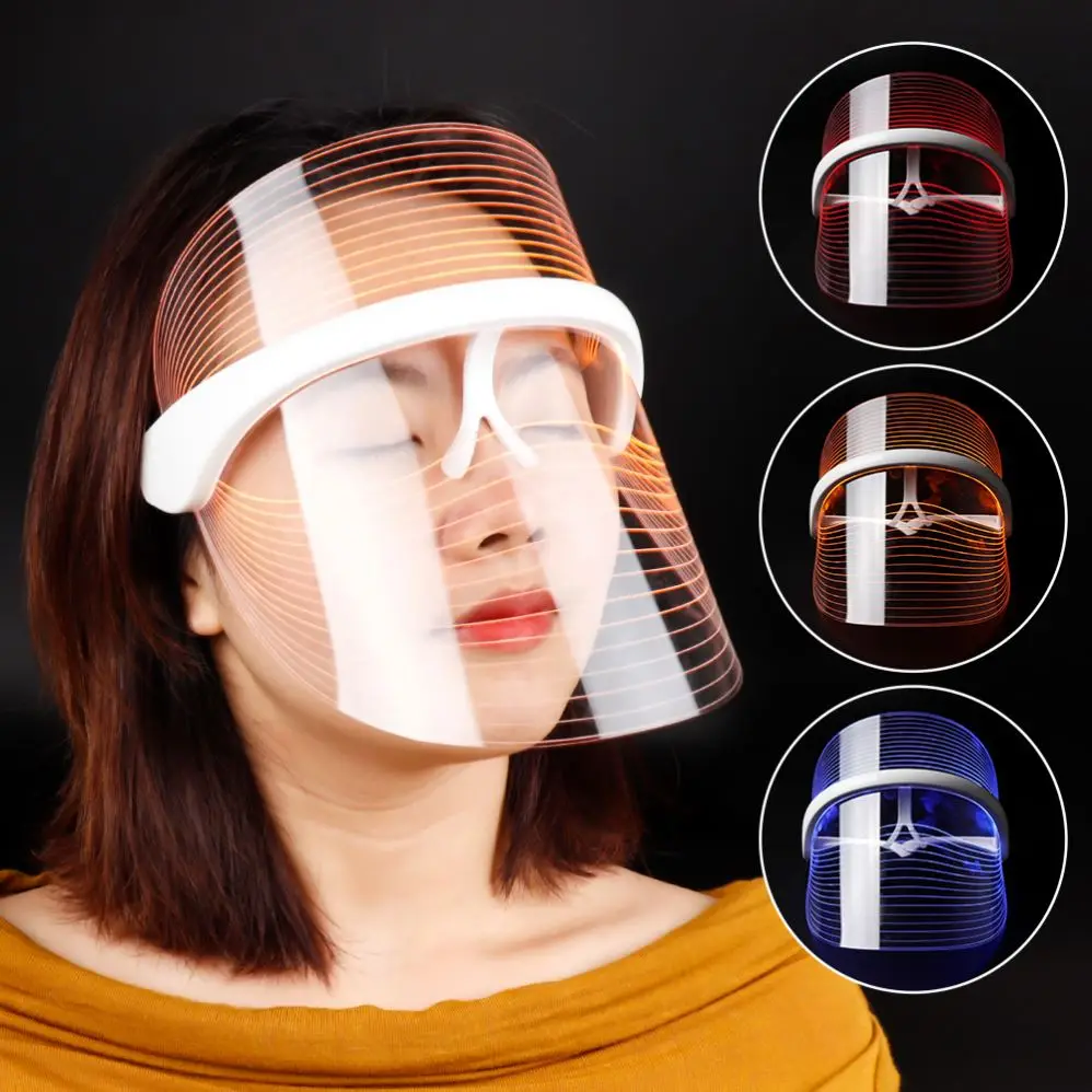 

Led Mask Facial Infrared Photon Wireless Light Therapy Mask Face Beauty Skin Rejuvenation Anti Wrinkle Acne Tighten Ledmask